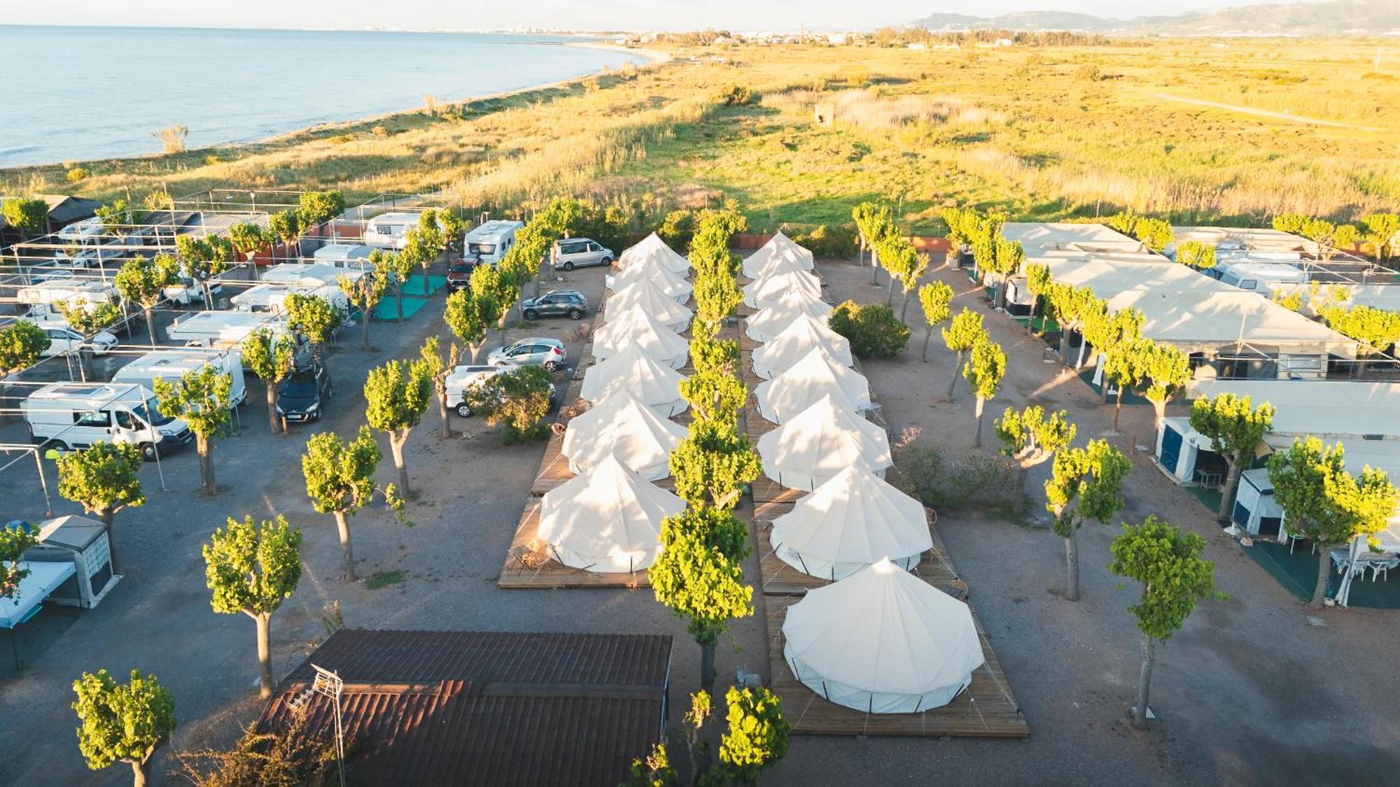 Camping Tres Estrellas Mediterraneo Xilxes  Exterior foto