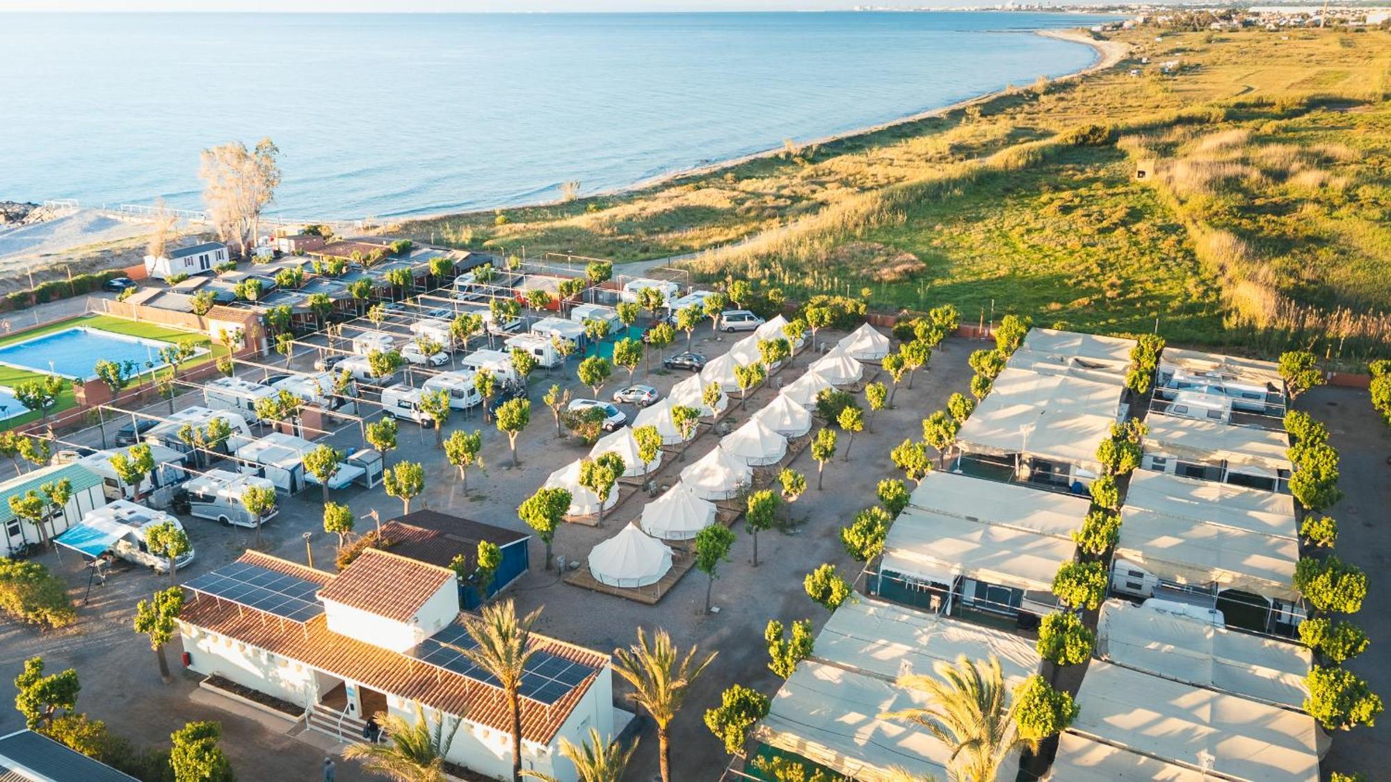 Camping Tres Estrellas Mediterraneo Xilxes  Exterior foto